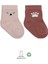 Nessiworld Bear Penye Soket Çorap 2'li BS10116 Pembe 1