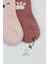 Nessiworld Bear Penye Soket Çorap 2'li BS10116 Pembe 3