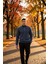 Erkek Dik Yaka Standart Kol Regular Kalıp Sweatshirt Fonksiyonel Dayanıklı Kaliteli Modern 1