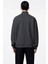 Erkek Dik Yaka Standart Kol Selanik Oversize Kalıp Sweatshirt Fonksiyonel Dayanıklı Modern 4