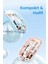 Bluetooth USB Çift Modlu Sessiz Mouse, Şeffaf Mıknatıslı Kapaklı, Type-C Şarjlı, Dpı Ayarlı, Kablosuz 10M Çekim Mesafeli, Masaüstü Kısayol Tuşlu, Taşınabilir Şarjlı Mouse Siyah ( Lisinya ) 6