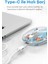 Bluetooth USB Çift Modlu Sessiz Mouse, Şeffaf Mıknatıslı Kapaklı, Type-C Şarjlı, Dpı Ayarlı, Kablosuz 10M Çekim Mesafeli, Masaüstü Kısayol Tuşlu, Taşınabilir Şarjlı Mouse Siyah ( Lisinya ) 7