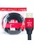 HDMI Kablo 5 mt Kırmızı Başlık 2.0 1