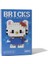 Bricks Hello Kitty Karakter Figürü 3D Mini Yapboz LEGO Oyuncak 1