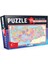 Türkiye Haritası Kutulu - Puzzle 123 Parça 1