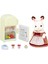 Sylvanian Families Çikolata Kulaklı Tavşan Anne ve Buzdolabı Seti 5014 1
