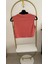 Kolsuz Mini Crop Top Kiremit Rengi 2