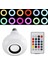 Kumandalı Bluetooth Hoparlör Ampul 500 Lümen Rgb 2