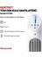 Quietset HYF260 Salınımlı Kule Tipi Vantilatör, 5 Hız Ayarı, 80 Derece Salınım, Zamanlayıcı Fonksiyonu, Aydınlatma, Otomatik Kapanma, Uzaktan Kumanda 2