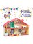 Blueyplus Büyük Parti Evi Seti Eklemli Bluey Figürlü Çok Odalı Taşıma Saplı Oyun Evi 45 cm 2