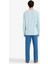 Pijama Takımı Regular Fit Baskılı Uzun Kollu Üst Desenli Uzun Alt G4959AX25WN 5