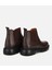 02BOH318040A480 ERKEK Deri Kahverengi Lastik Detaylı Chelsea Bot 4