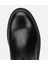 02BOH318040A100 ERKEK Deri Siyah Lastik Detaylı Chelsea Bot 5