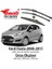 Ford Fiesta Ön+Arka Muz Silecek Takımı 2008-2017 650 mm 380 mm 300 mm Yüksek Performanslı 3