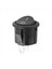 25 Pcs Spst Siyah Düğmesi Aç/kapalı Yuvarlak Rocker Anahtarı Ac 6A/125V 3A/250V (Yurt Dışından) 3