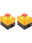 2pcs Kırmızı Acil Durum Durdurma Kapatma Düğmesi Anahtarı No + Nc 22MM Cnc Gecko (Yurt Dışından) 1