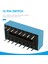 10 Pcs 2 54MM Pitch 8 Konumlar 16 Pin Mavi Dip Anahtarı 8p (Yurt Dışından) 3