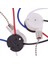 2x Tavan Fan Anahtarı Kiti 3 Hızlı 4 Tel Fan Anahtarı Hız Kontrol Anahtarı ZE-208S Halat Gümüşü ile Tel Anahtar Çekme (Yurt Dışından) 4