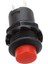 10 Pcs Mandal Etme Spst Yuvarlak Kırmızı Push Düğmesi Anahtarı Ac 125V 3A (Yurt Dışından) 3