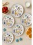 Çocuk Desenli Pasta Tabağı 20 cm – 6’lı Set - Renkli Aile Figürlü Tatlı, Pasta Veya Ikram Tabak 1