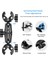 Motosiklet Dualheads Crab Clamp Actıon Kamera Theobar Gopro Spor Aksiyon Kameraları Için Sabit Montaj (Yurt Dışından) 5