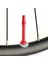 Tubeless Hava Valfı, Mountain Road Bike Tubeless Jant Valfleri Için Mtb Set Bisiklet Yedek Parçaları Ek KIRMIZI-44MM (Yurt Dışından) 3