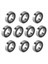10PCS 6902-2RS Bisiklet Hub Yatağı 15X28X7 mm 6902 2rs Koyoz Rarıng&#39;ler Koozer Için 6902RS XM490 Hub (Yurt Dışından) 1