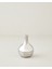Shine Bright Vazo 10 x 10 x 15 cm Gümüş Metal Düz Tasarım Modern Dekorasyon 3