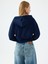 Long Crop Kadın Sweatshirt 3