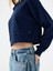 Long Crop Kadın Sweatshirt 5
