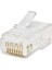 Cat6 Konnektör RJ45 100LÜ Paket Şeffaf HDX5043 1