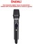 Wn-07 | Kablosuz Mikrofon Seti – Vhf 220–270 Mhz Wireless El Mikrofonu ve Kafa Mikrofonlu Verici, 6.3 mm Çıkışlı, 30–50 Metre Çekim 5