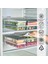 2 Adet 2,25 Lt. Nora Organizer Buzdolabı Buzluk Düzenleyici Saklama Kabı 14