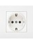 12'li Beyaz Kare Topraklı Elektrik Prizi VİKO0281 Kolay Montaj ve Ev & Ofis Uyumlu 5