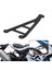 Motosiklet Pedalları Egzoz Askı Braketi Arka Ayak Çekimi Suzuki GSXR1000 Gsx-R Gsxr 1000 2017-2023 Için (Yurt Dışından) 2