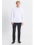 Pamuklu Tailored Slim Fit Dar Kesim Düğmeli Yaka Örme Gömlek 2