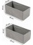 Room 6'lı Gri Çok Amaçlı Çekmece İçi Düzenleyici Organizer Set 13x28 cm Katlanabilir Özellikli 9