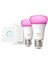 Huewca Renkli Akıllı Ampul Başlangıç Seti 9-75W 2'li E27 Bluetooth Özellikli 7