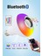 Bluetooth Hoparlör Lambası Rgb Ledli Kumandalı Mp3 Çalar Ampul Renkli 0,2 W A19 Duy Tipi 4