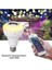 Bluetooth Hoparlör Lambası Rgb Ledli Kumandalı Mp3 Çalar Ampul Renkli 0,2 W A19 Duy Tipi 7