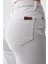 KELLY Mom Fit Beyaz Kadın Jean Pantolon 10