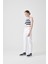 KELLY Mom Fit Beyaz Kadın Jean Pantolon 1