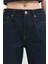 JILL Barrel Fit Rinse Koyu İndigo Kadın Jean Pantolon 13