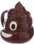 Poo Kaka Emoji Kupa Bardak Tasarım Kupa Dekoratif Hediyelik 1