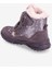 Lila Kız Çocuk Outdoor Bot Düz Topuklu Konforlu Tasarım ile Doğa Yürüyüşleri İçin 8