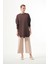 Merserize Oval Kesim Tunik 1200 Kahverengi 2