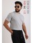 Erkek Fitilli Zinox Kumaş Tişört – Yumuşak Dokulu Basic Tişört 1