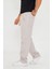 Erkek Baggy Parçalı Desen Yan Etiketli Gabardin Pantolon 721 4