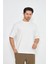 Erkek Bisiklet Yaka Oversize 2 Ip T-Shirt 1