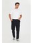 Erkek Bel Lastikli Bağcıklı Duble Paça Slim Fit Jogger Pantolon 2